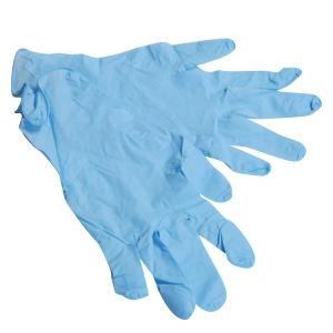 Factory Hot Sale Disposable Blue Nitrile Gloves Powder Free for Medical Use