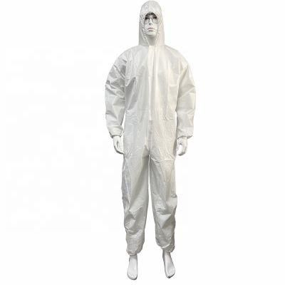 Best Selling Breathable Microporous Protection Suit Disposable Coverall Safety Clothing