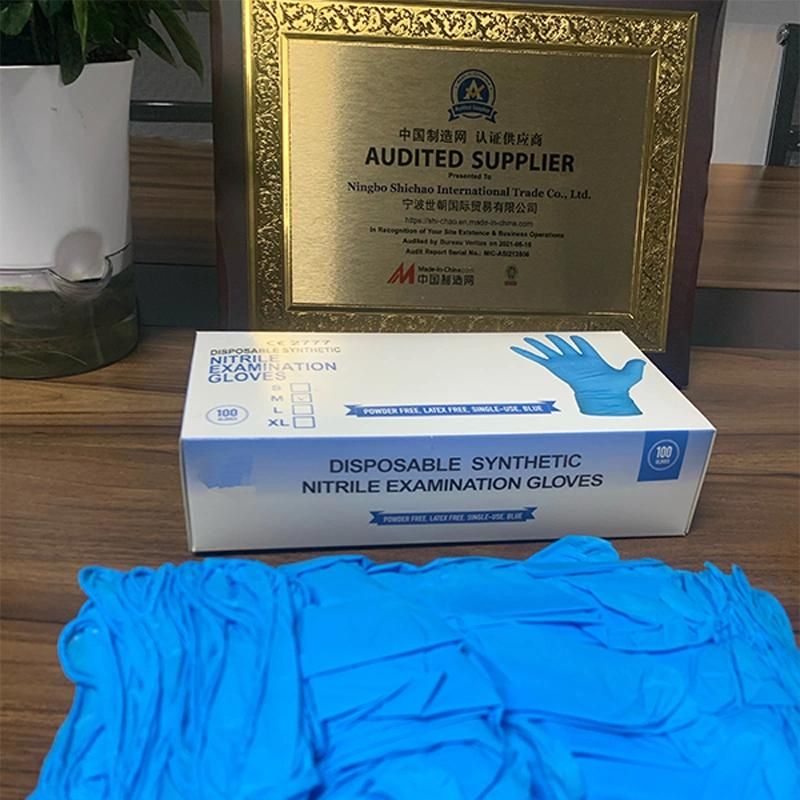 12 Inch Powder-Free Non-Strerile Thickened Nitrile Examination Gloves