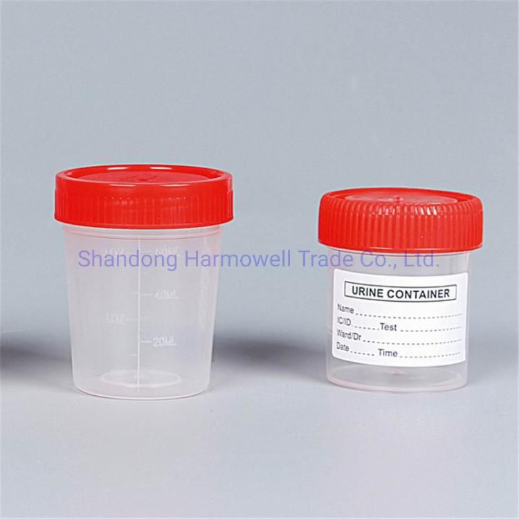 Medical Consumables Sterile Disposable Urine Stool Specimen Container