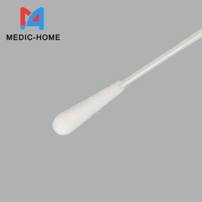 Medical Factory Supply Disposable Rayon or Flocked Individual Package Oral or Nasal Swabs