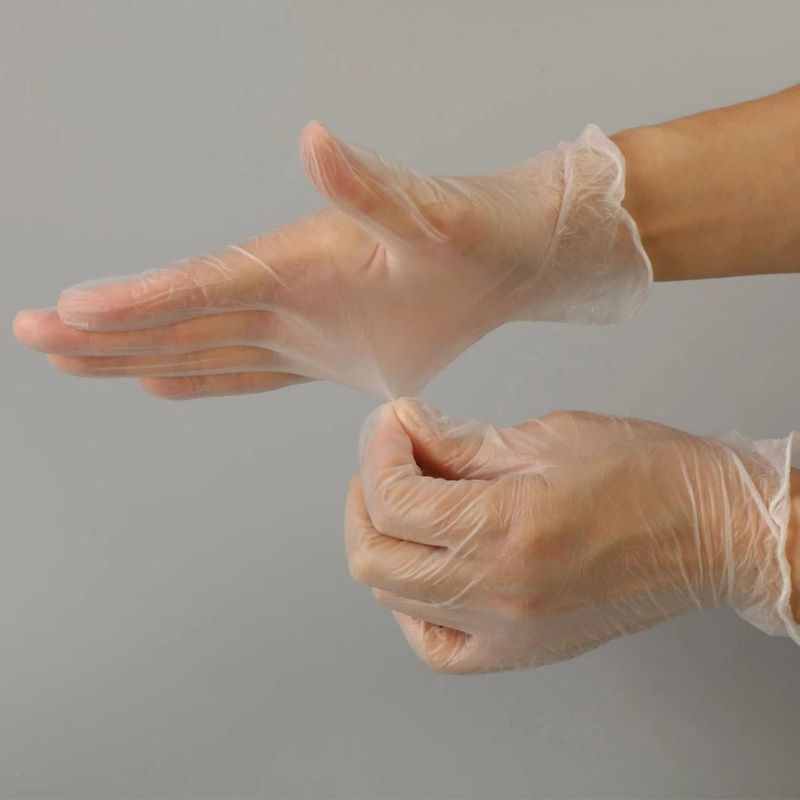 Disposable High Quality Vinyl/PVC Work Gloves