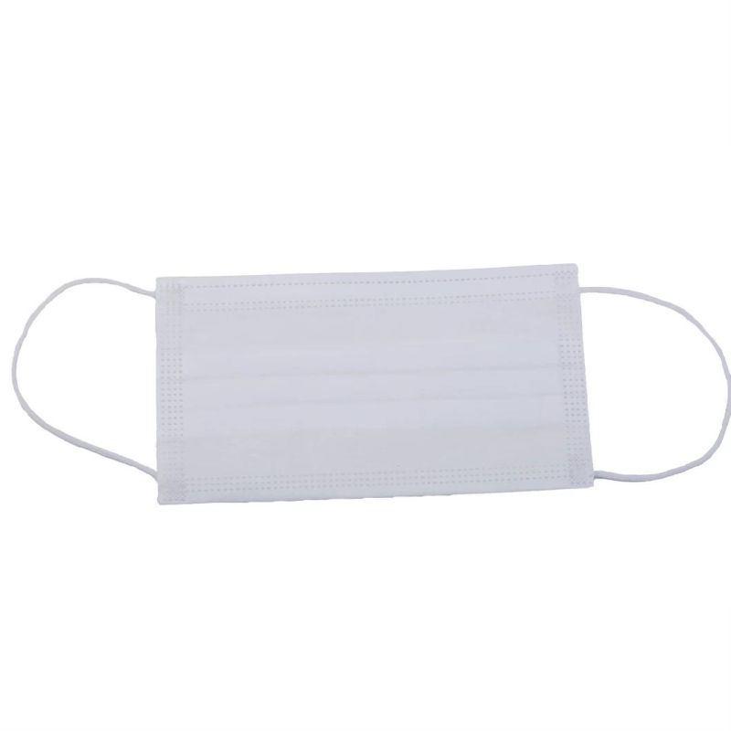 Round Elastic Ear-Loop 3 Ply Surgical Non-Woven Face Mask