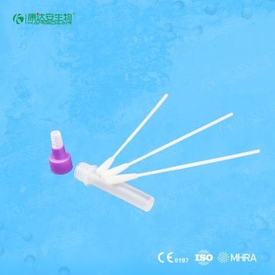 Sterile Sampling Flocking Swab for Single Use Oropharyngeal Swab (3cm breakpoint)