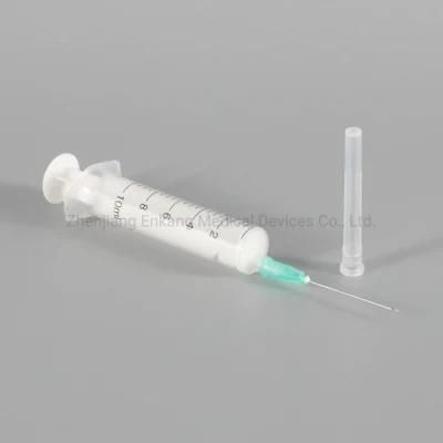 2-Part Disposable Syringe 10ml with Needle Eo Sterilized