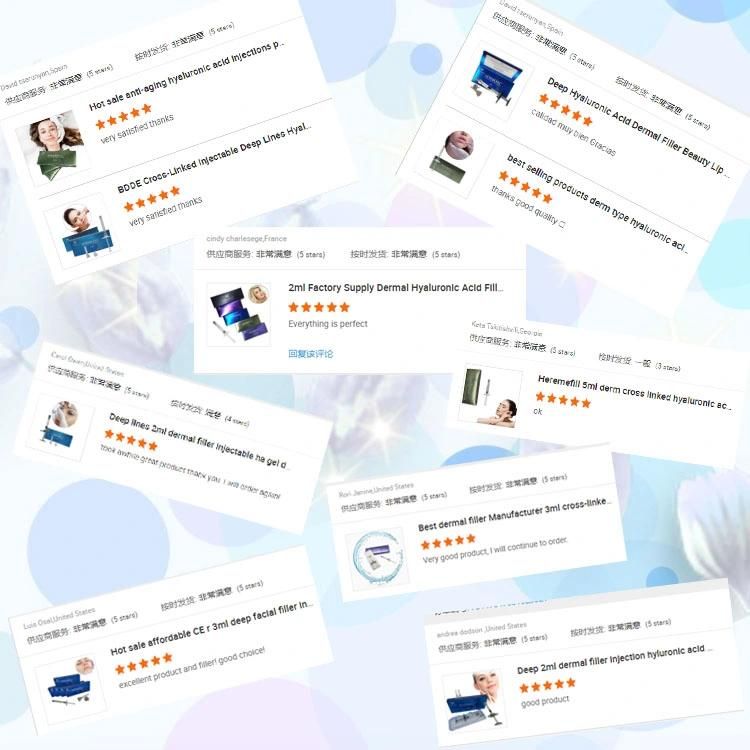 Heremefill High Quality Ultra Deep Injectable Hyaluronic Acid Dermal Filler Fills Buttocks Breast Enlargement Penis Enlargement