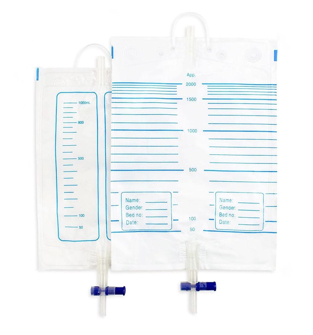 High Standard 2000ml Medical Adult Portable Urine Collection Bag