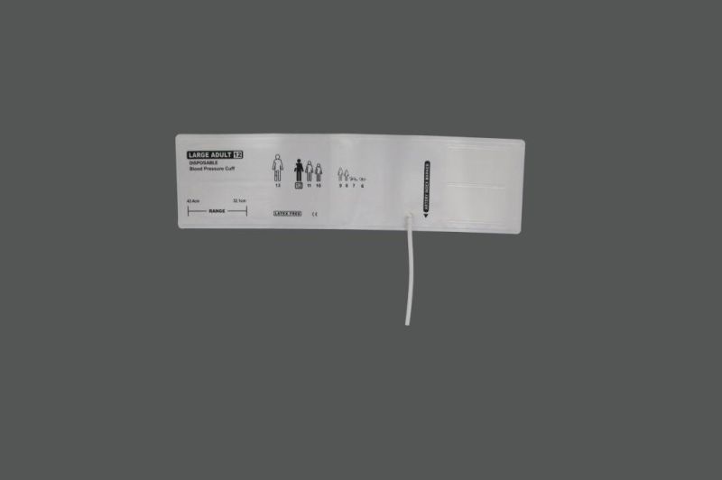 Reusable Adult NIBP Cuff Blood Pressure PU Cuff Bp