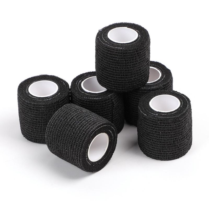 Elastic Cohesive Non-Slip Belt Tattoo Grip Cover Wrap Bandage