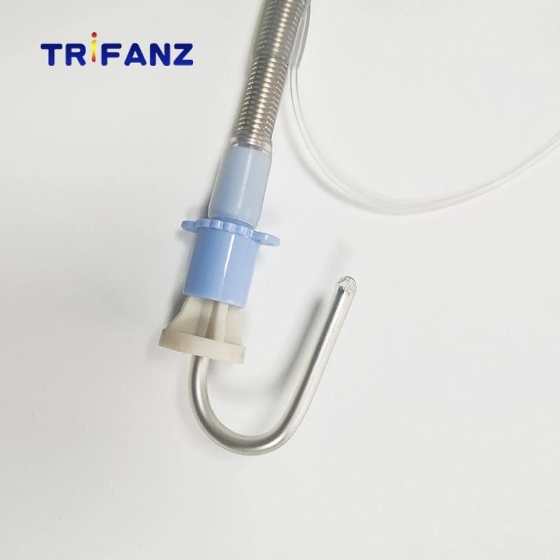 Medical Silicone Endotracheal Tube Reinforced with Cuff