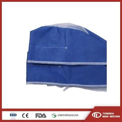 Disposable Nonwoven Doctor Cap with Ties Back