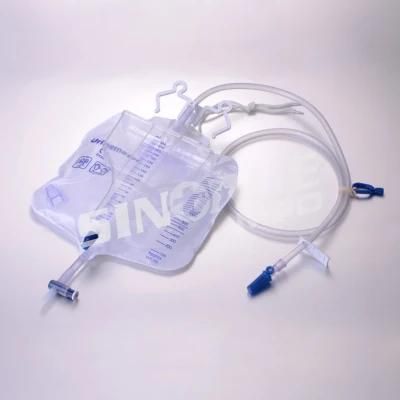 Hospital Disposable 2000ml Urinary Drainage Urine Meter Urine Bag