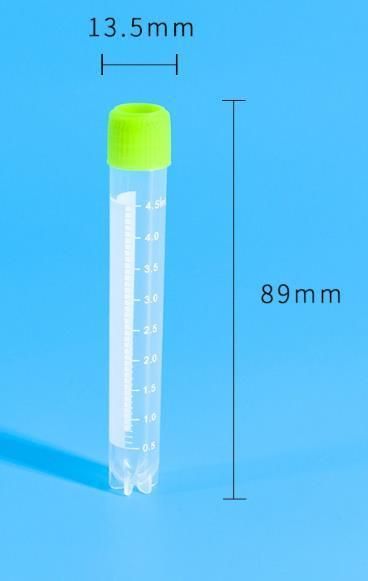 Laboratory Disposable Plastic Freezing Cryogenic Cryo Cryovial Tube 1.8ml