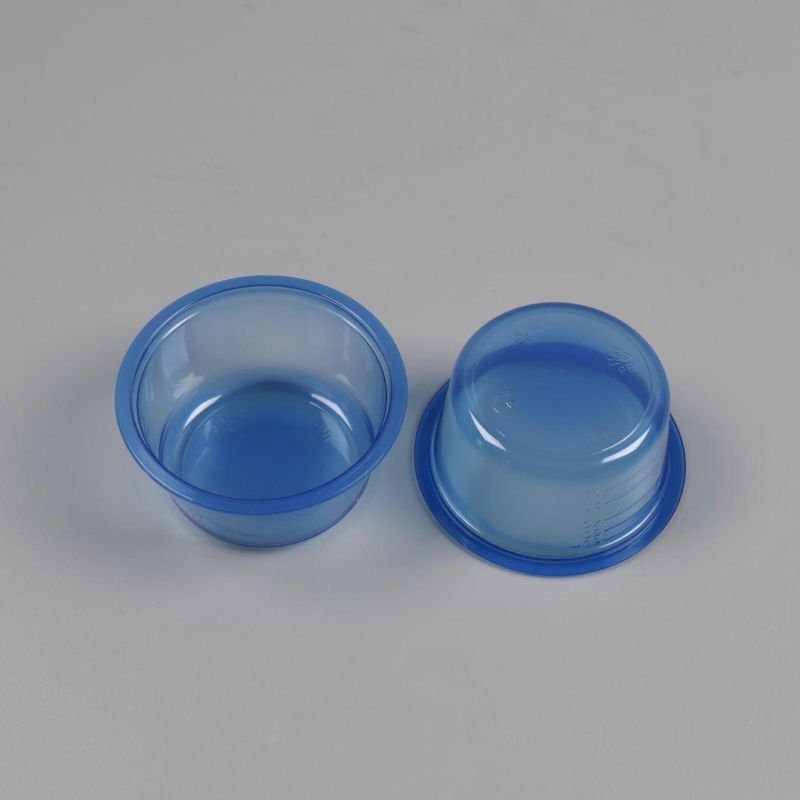 60ml PP Material Disposable Plastic Medical Measuring Cup