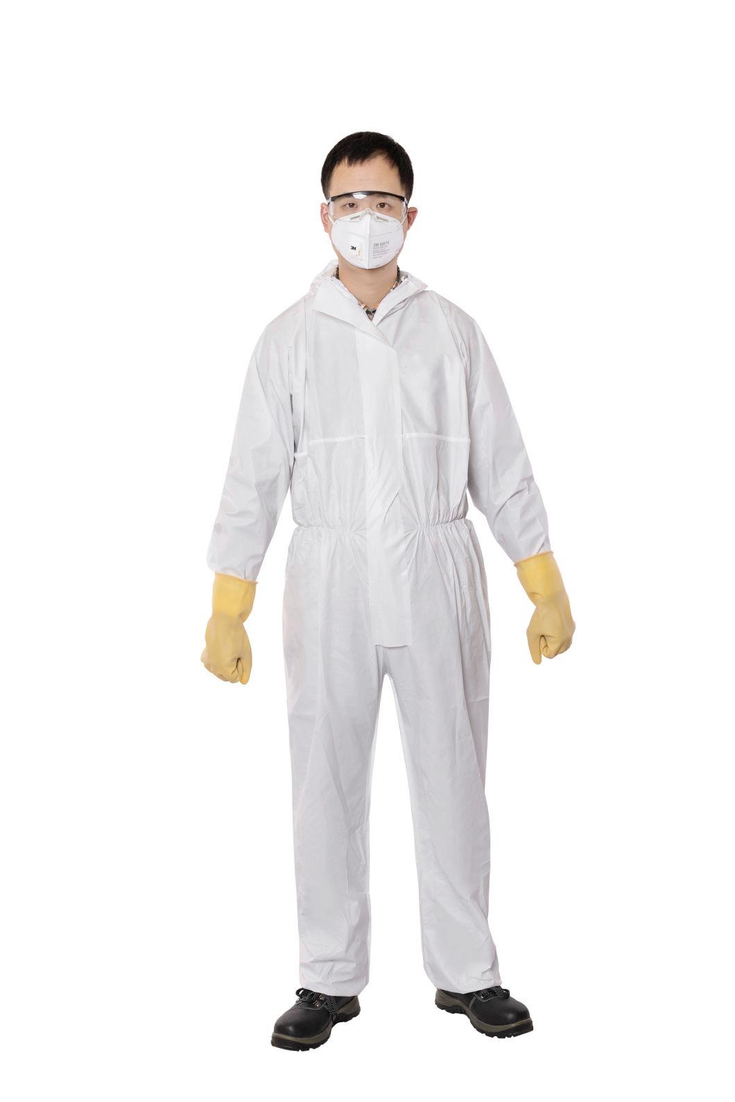 Protective Light Weight Disposable SMS Protective Safety Coverall Suits Protection Clothing