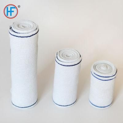 Mdr Factory Sale Cheapest Price Comfortable and Soft First Aid Blue Line High Elastic Bandage