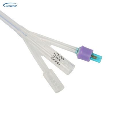 Factory Sale Medical Equipment 5-15ml 2 Way 3 Way All Silicone Foley Catheter Urine Tube