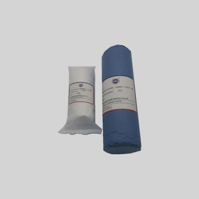 High Quality 100% Cotton Medical Disposable Surgical Dressing Absorbent Gauze Roll Used in Hospital