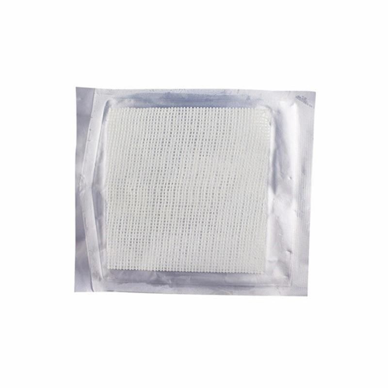 CE/ISO Approved Medical Paraffin Gauze, Sterile, Yellow/White