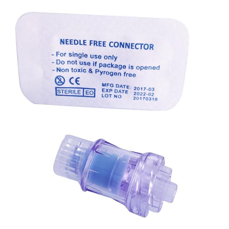 Medical Safety Needle Free Connector Eo Sterile