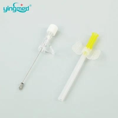 Medical Disposable IV Cannula/Introvenous Cannula/IV Catheter/Infusion Catheter Butterfly Type with Injection Port