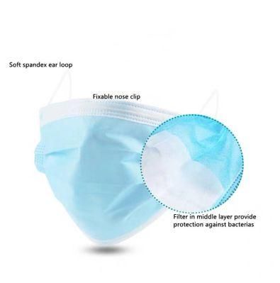 CE En14683 Certified Medical Surgical Face Mask Type Iir Facemask