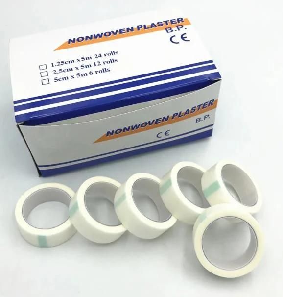 Non-Woven Micropore Breathable Hypoallergenic Medical Adhesive Surgical Tape Plastic Cutter