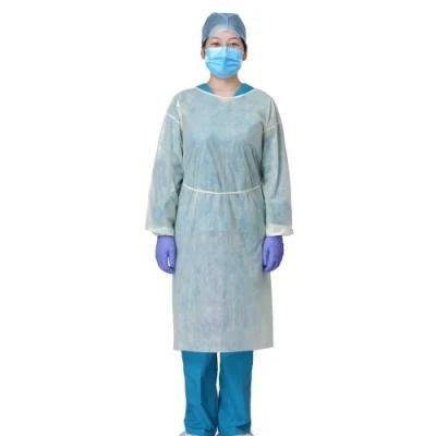 High Spot Supply Great Quality Disposables Medical Isolation Gown Rt312-10