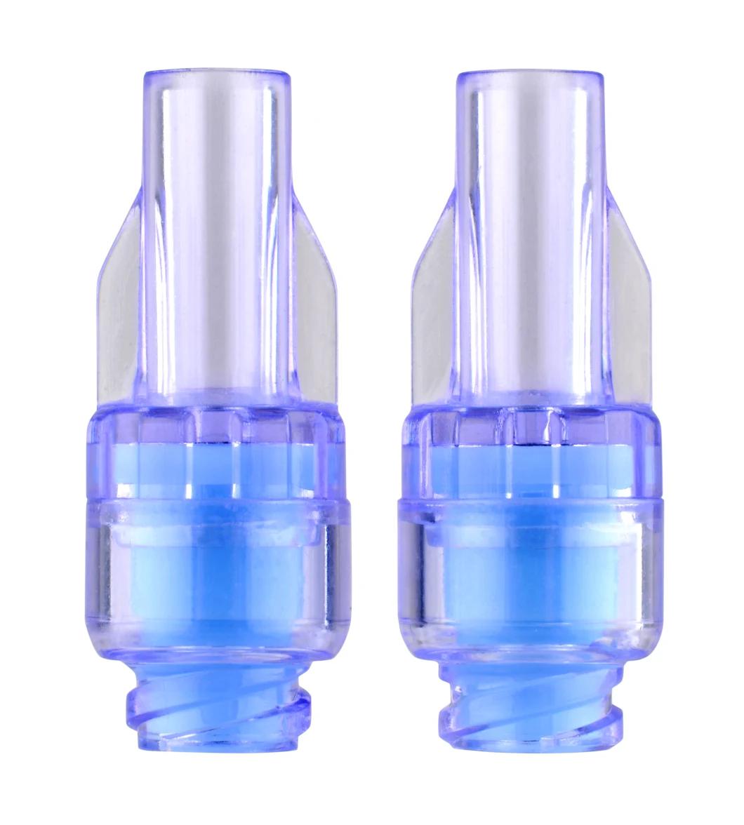 Luer Lock or Luer Slip Needleless Connector for Infusion Set