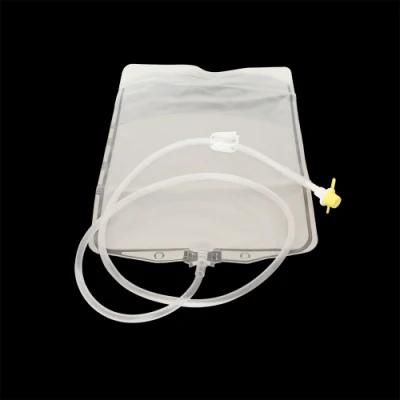 Disposable Peritoneal Dialysis Drainage/Disposable Medical Urine Bag with Double-Tube