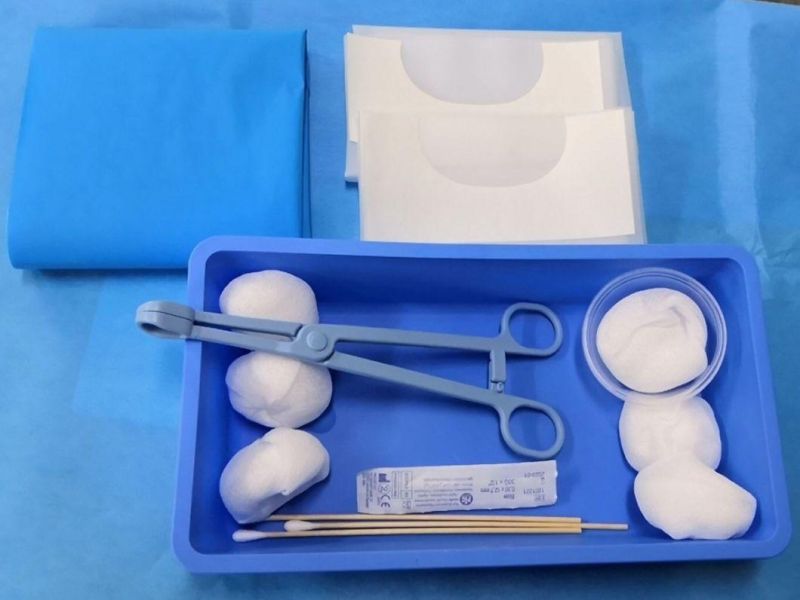 Ce ISO Disposable Sterile Packing Ophthalmic Drape Pack