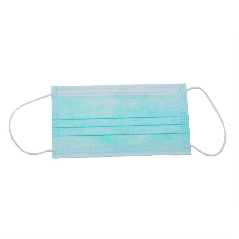 Round Elastic Ear-Loop 3 Ply Surgical Non-Woven Face Mask