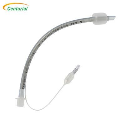 Hot Sale Manufacturing Price Best Quality Medical Grade PVC Reinforced Endotracheal Low Pressure with and Without Cuff Tube