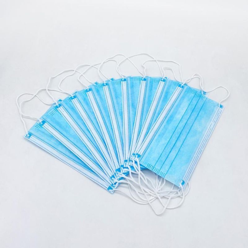 in Stock China Face Mask 3 Ply Ear Loop Masque Doctor Disposable Medical Face Mask