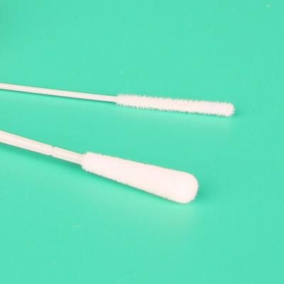 Disposable Virus Collection Nasal Flock Swab Nasopharyngeal Swabs