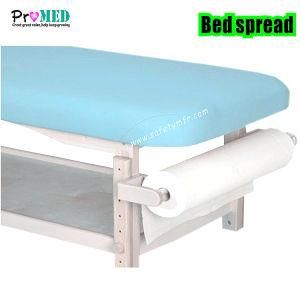 Hospital/medial/dental/clinic/SPA paper Disposable bedsheet roll Nonwoven exam table couch roll with PE film coated