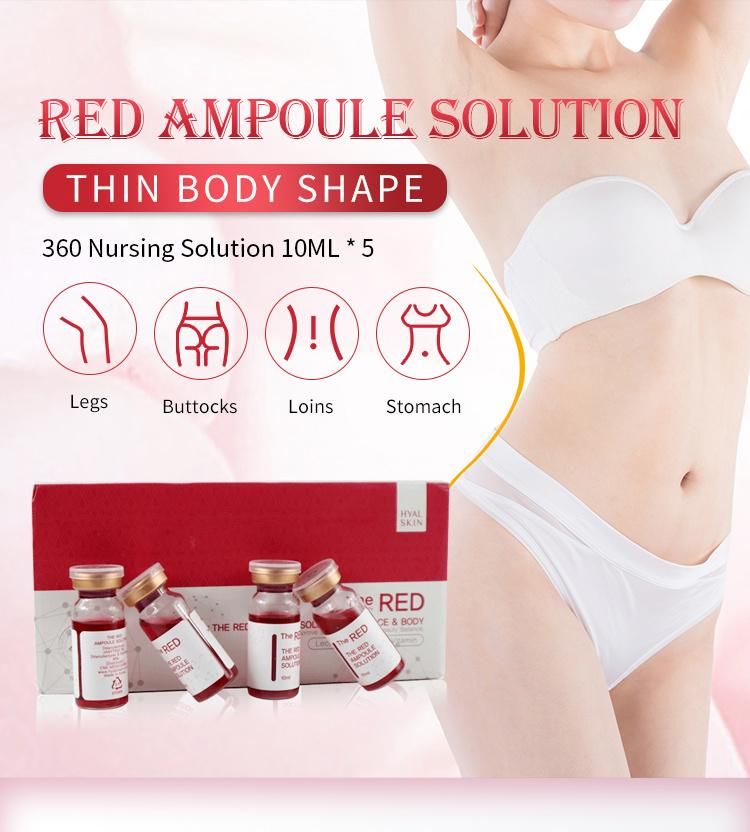 Korea Body Freeze Fat Scale Burner Removal Loss Injections The Red Ampoule Solution