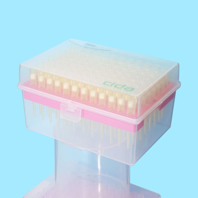 Disposable Medical Lab Supplies 10UL 100UL 200UL 1000UL Filtered Pipette Tips for PCR Laboratory Testing