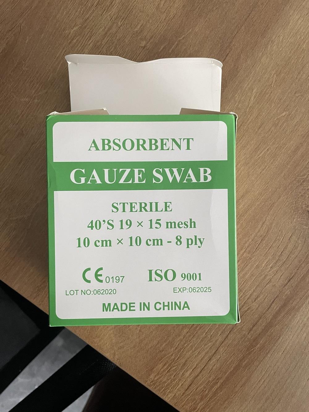 Non Sterile Medical Gauze Swab Factory Price Gauze Pad Anti-Infection