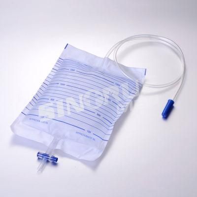 Hospital 2000ml Economic Urine Bag with Catheter