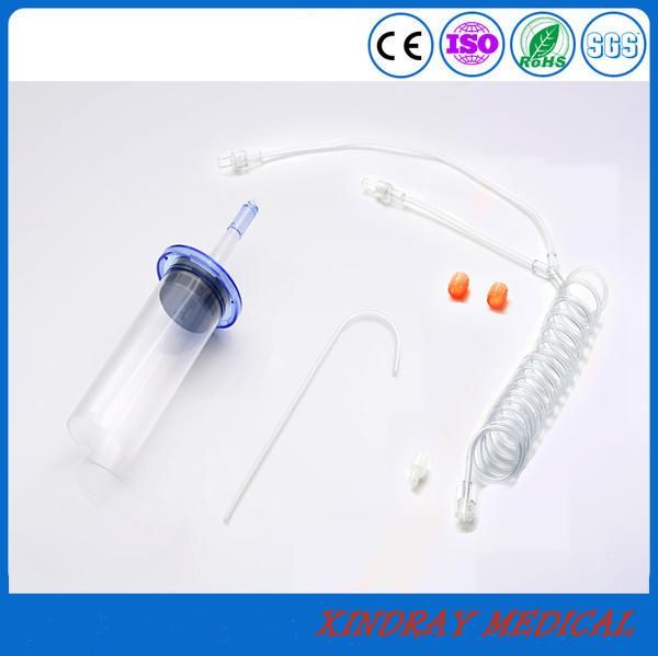 Factory Price Hospital Medical Disposable Product for CT/Dsa/MRI Compatible to Medrad, Ezem, Lf, Metro Brand Angiographic High Pressure Medical CT Syringe