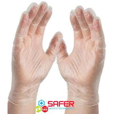 Disposable Medical Clear Vinyl Gloves China Factory