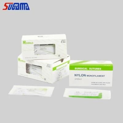 Top Quality 3-0 to 10-0 Nylon Surgical Suture From China Manufacturer