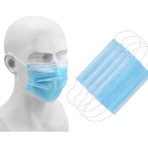 Disposable Medical Surgical Face Mask 3 Layers, 3 Ply Face Mask with Elastic Ear Loops, Sterile Dust Mask, 96.8% Filter