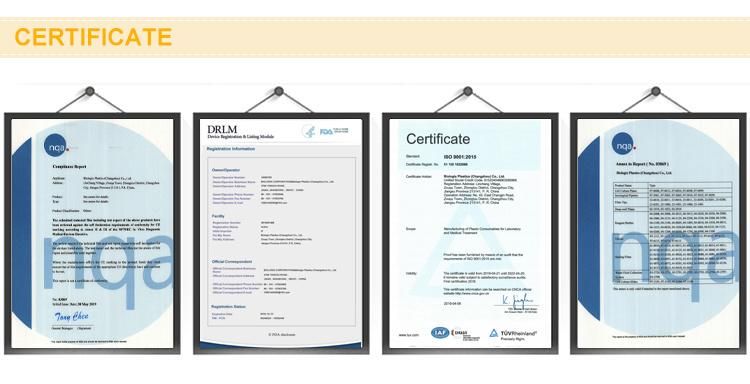 Pipet Tips with Plaste and CE Certificate Gamma Steriled