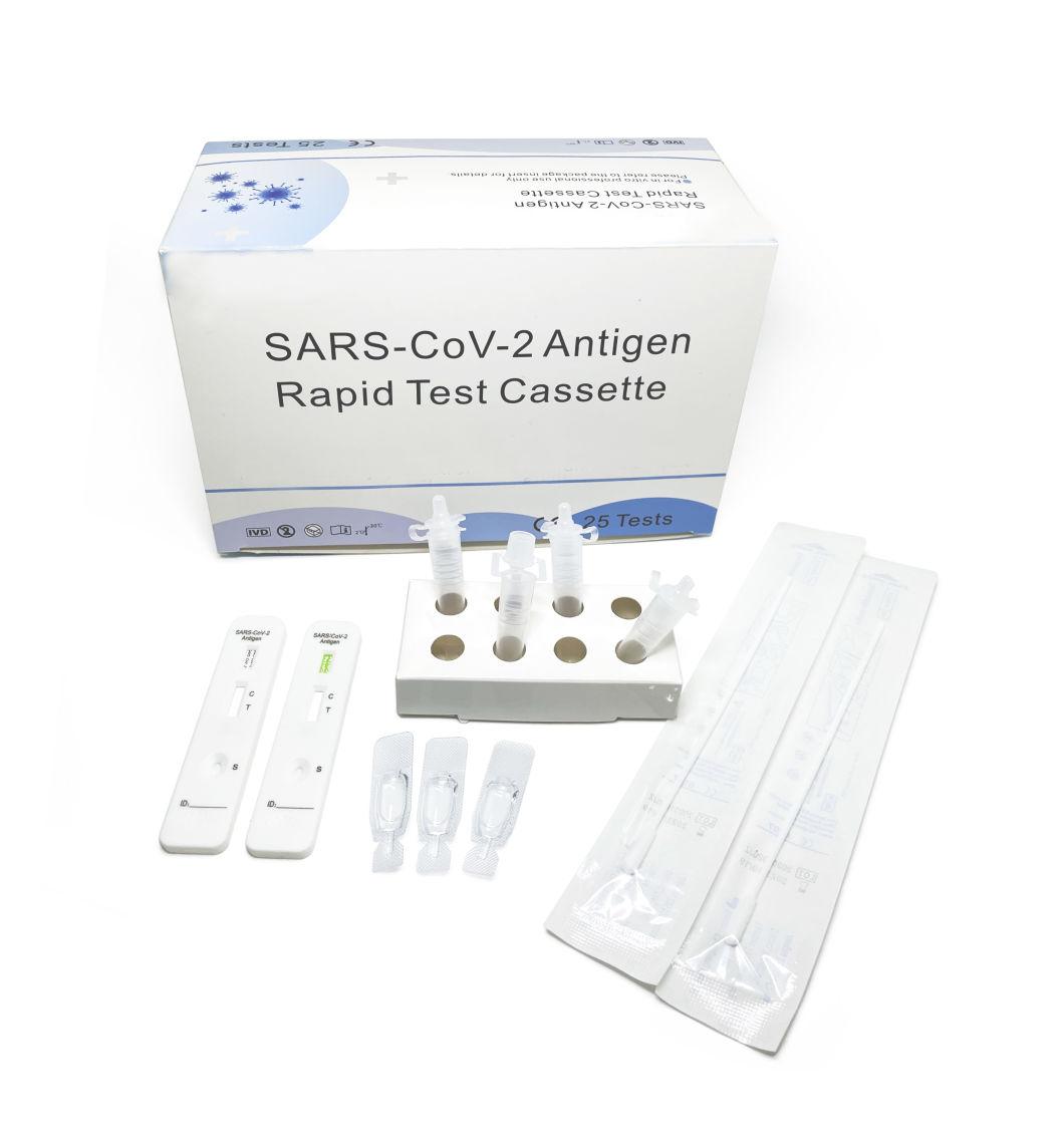 Rapid Antigen Test Kit Cassette, Antibody Nasal Swab Saliva Test