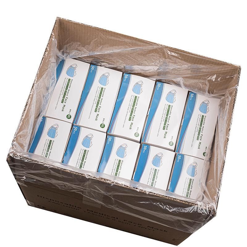 Earloop 3 Ply Disposable Medical Face Mask