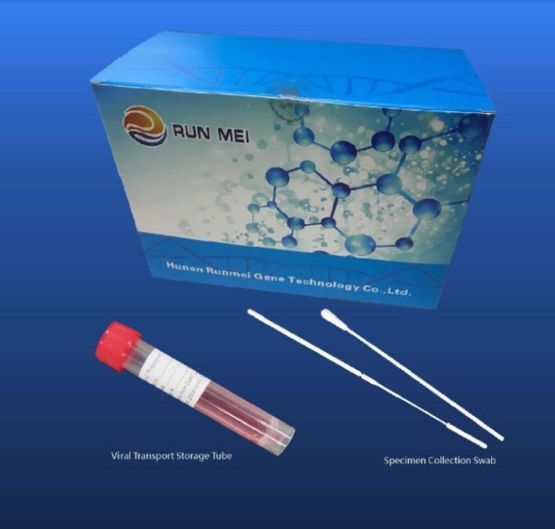 Runmei Vtm Factory Price Disposable Vtm Kits with Throat Swab for Sample Collection