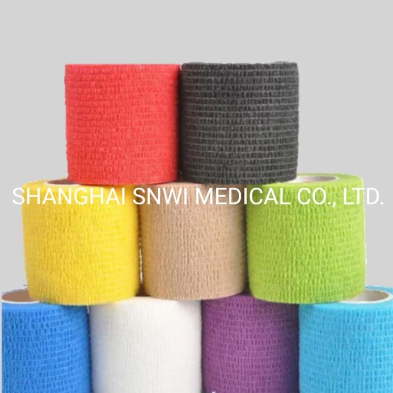 Medical Surgical First Aid Silk Adhesive Tape with CE ISO Approved