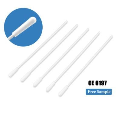 Flocking Nylon Sterile Medical Transport Disposable Sampling Nasopharyngeal Throat Swab